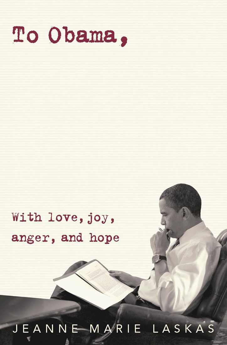 Book cover for "To Obama: With Love, Joy, Anger, and Hope"